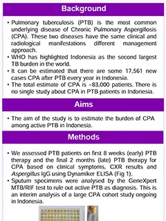 Chronic Pulmonary Aspergillosis In Active Pulmonary Tuberculosis Patients In Jakarta, Indonesia
