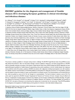 ESCMID Guideline for the Diagnosis and Management of Candida