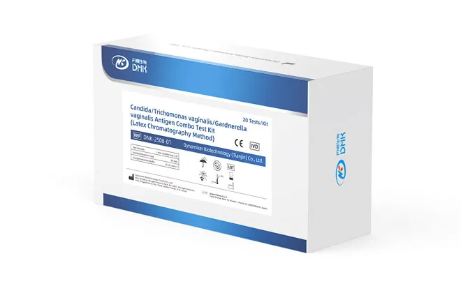 Candida/Trichomonas Vaginalis/Gardnerella Vaginalis Antigen Combo Test Kit (Latex Chromatography Method)