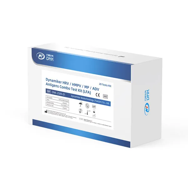 Dynamiker HRV/HMPV/MP/ ADV Antigens Combo Test Kit(LFA)