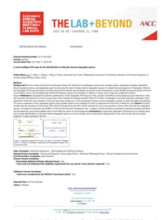 A Novel Multiplex PCR Assay for the Identification of Clinically Relevant Aspergillus Species