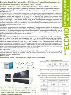 Examination of the Fungus (1-3)-β-D-Glucan Assay (Chemiluminescence) in Serum for Diagnosing Invasive Fungal Disease