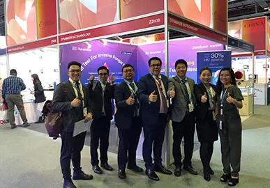 Dynamiker team attend the MEDLAB Middle East Expo